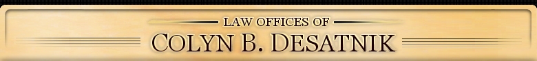 Irvine Injury Lawyer - The Law Offices of Colyn B. Desatnik